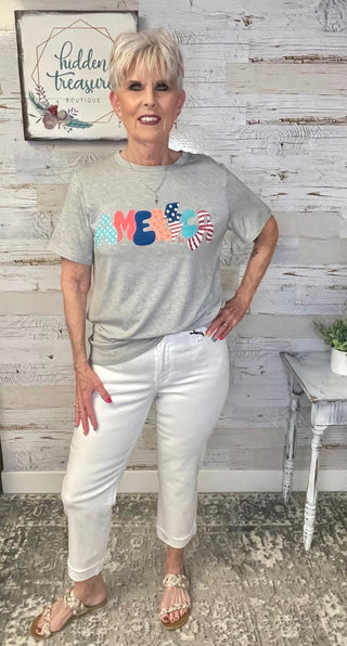 Girlfriend America Tee - Shop Hidden Treasure Boutique
