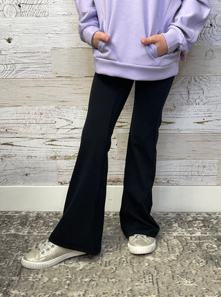 Girls Lux Flare Legging - Shop Hidden Treasure Boutique