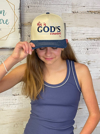 God's Country Trucker Hat - Shop Hidden Treasure Boutique