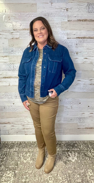 Golden Olive Sleevless Sweater - Shop Hidden Treasure Boutique