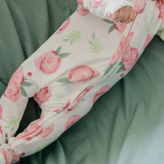 Grace Convertible Zip-Up Footie Pajama - Shop Hidden Treasure Boutique