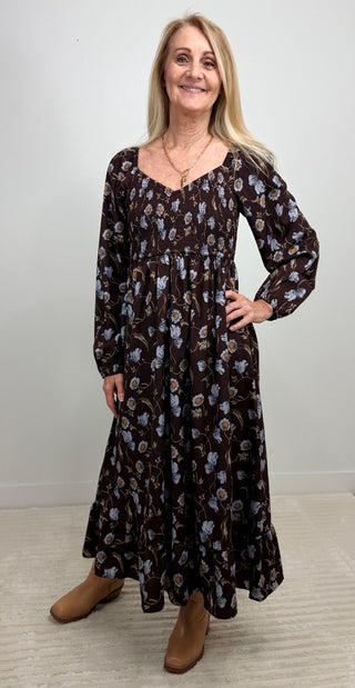 Greer Dress - Blue Loom - Shop Hidden Treasure Boutique