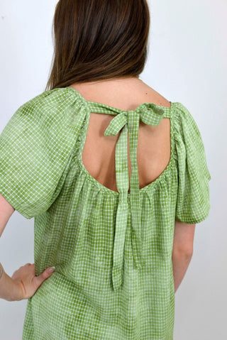 Gridline Swing Dress - Shop Hidden Treasure Boutique