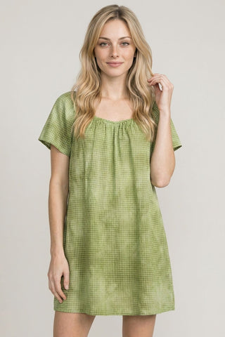 Gridline Swing Dress - Shop Hidden Treasure Boutique