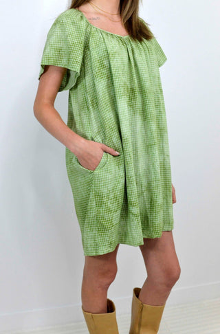 Gridline Swing Dress - Shop Hidden Treasure Boutique