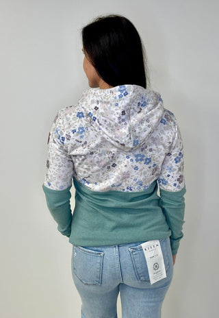 Hailey Spring Meadows Hoodie - Shop Hidden Treasure Boutique