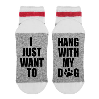 Hang with my Dog Socks - Shop Hidden Treasure Boutique