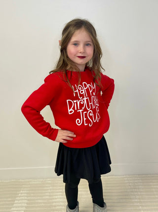 Happy Birthday Jesus Sweatshirt - Shop Hidden Treasure Boutique