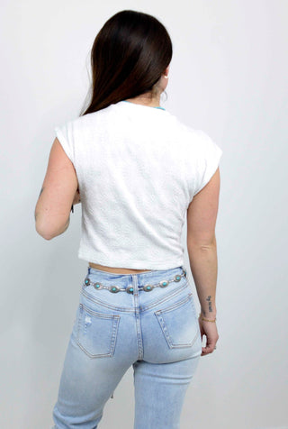 Harley Cap Sleeve Top - Shop Hidden Treasure Boutique