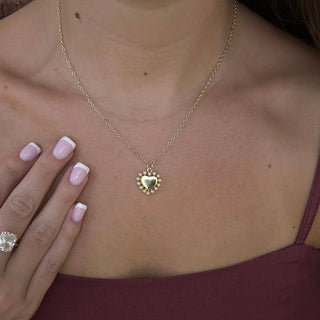Heart for the Cure Necklace - Shop Hidden Treasure Boutique