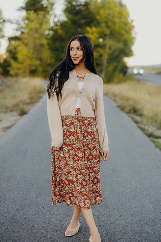 Hickory Lane Midi Skirt - Shop Hidden Treasure Boutique