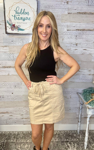 High Neck Brami - Black - Shop Hidden Treasure Boutique