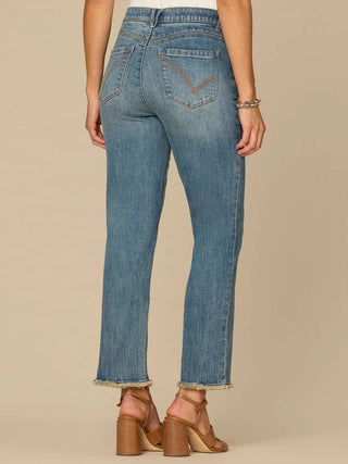 High Rise Ankle Vintage Wash Jeans - Shop Hidden Treasure Boutique