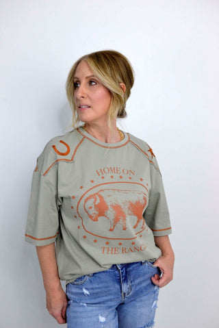 Home on the Range Graphic Tee - Shop Hidden Treasure Boutique