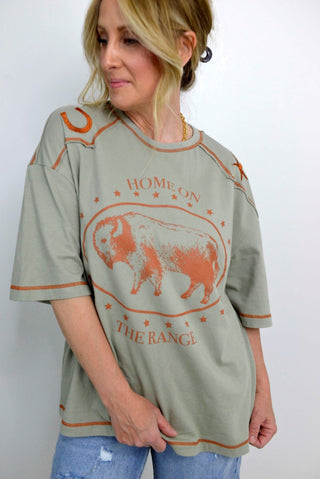 Home on the Range Graphic Tee - Shop Hidden Treasure Boutique