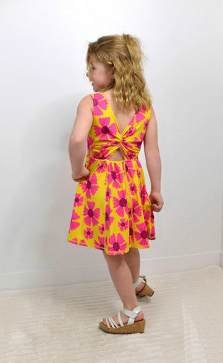 Hot Pink Floral Athletic Dress - Shop Hidden Treasure Boutique