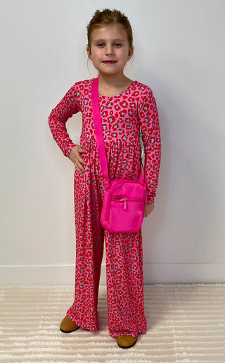 hot pink crossbody girls