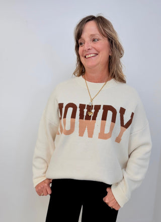 Howdy Graphic Sweater - Shop Hidden Treasure Boutique