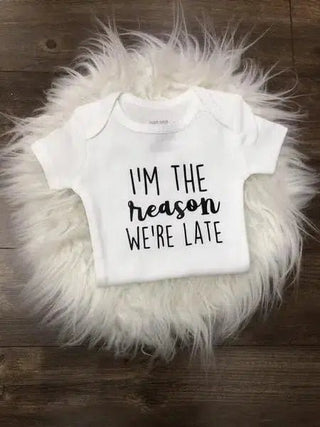 I'm The Reason Onesie - Shop Hidden Treasure Boutique