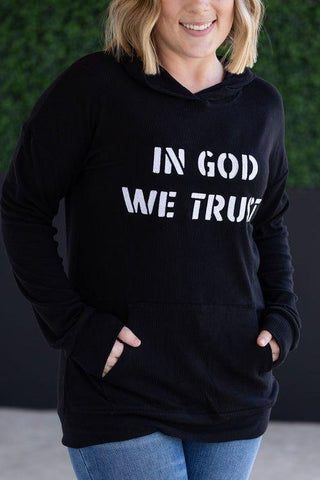 In God We Trust Hoodie - Shop Hidden Treasure Boutique