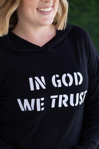 In God We Trust Hoodie - Shop Hidden Treasure Boutique