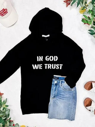 In God We Trust Hoodie - Shop Hidden Treasure Boutique