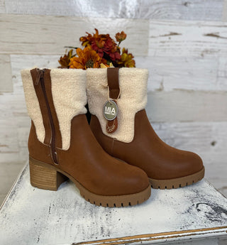 Jakob Boot - Cognac - Shop Hidden Treasure Boutique