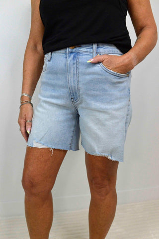 Jenny High Rise Shorts - Shop Hidden Treasure Boutique