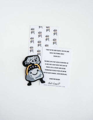 Jesus Rocks Sticker - Shop Hidden Treasure Boutique
