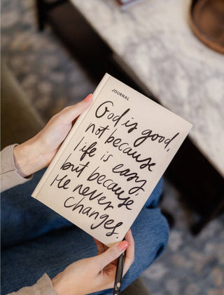 Journal: God is good - Shop Hidden Treasure Boutique