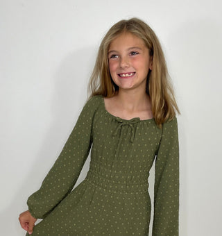 Juliette Waist Girls Dress - Shop Hidden Treasure Boutique