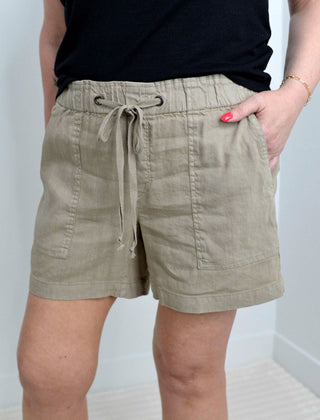 Katana Khaki Shorts - Shop Hidden Treasure Boutique
