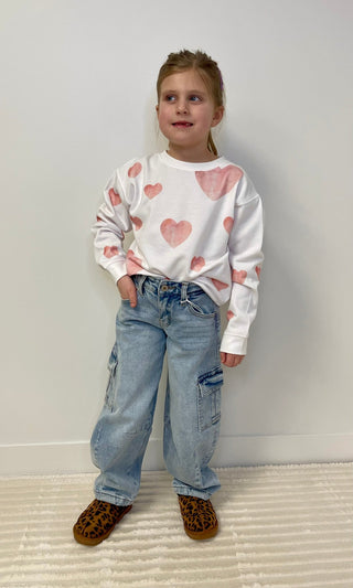 Katie Girls Barrel Jeans - Shop Hidden Treasure Boutique