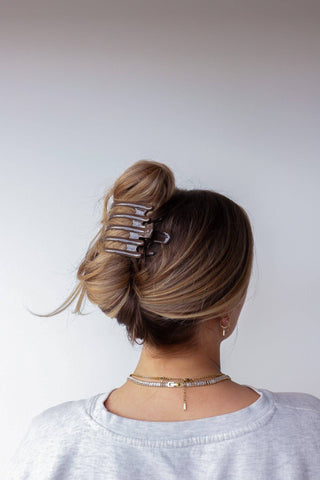 KAXI WIDE LAY DOWN CLAW: MATTE BLACK - Shop Hidden Treasure Boutique