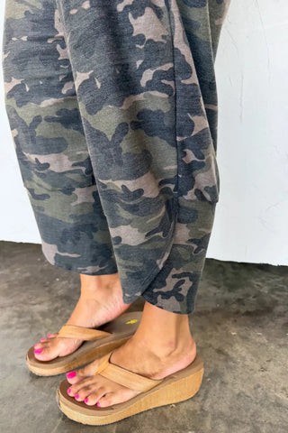 Keaton Terry Camo Pants - Shop Hidden Treasure Boutique