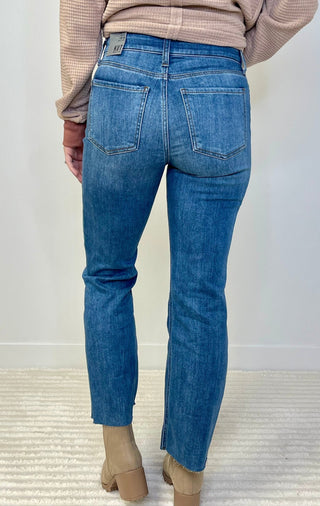 Kelsey Ankle Jeans - Rigor Wash - Shop Hidden Treasure Boutique