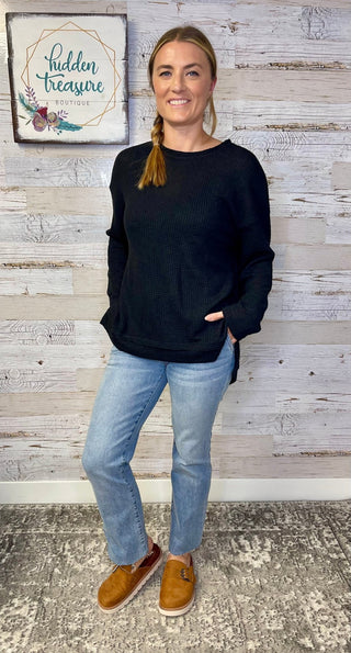 Kelsey Mid Rise Ankle Flare - Shop Hidden Treasure Boutique