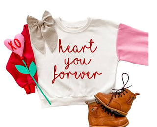 Kids Colorblock Sweatshirt - Shop Hidden Treasure Boutique