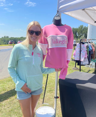 Lakegirl French Terry 1/4 Zip - Shop Hidden Treasure Boutique