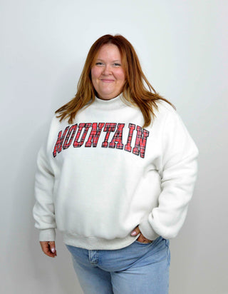 Lake/Mountain Mock Neck Sweatshirt - Shop Hidden Treasure Boutique