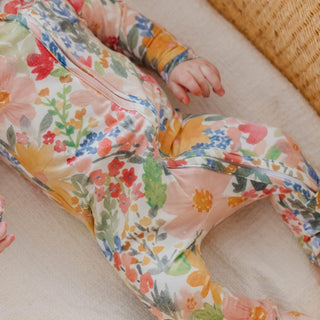 Lark Convertible Zip-Up Footie Pajama - Shop Hidden Treasure Boutique