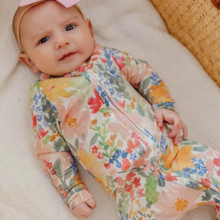 Lark Convertible Zip-Up Footie Pajama - Shop Hidden Treasure Boutique