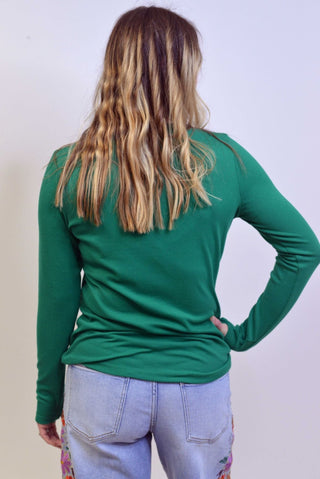Leah Long Sleeve Top - Shop Hidden Treasure Boutique