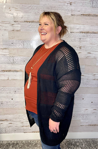 Leah Sweater Knit Cardigan - Shop Hidden Treasure Boutique