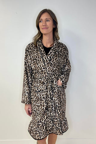 Legacy Lounge Robe - Leopard - Shop Hidden Treasure Boutique