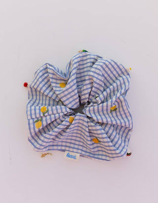 LEMON CHARM OVERSIZED SCRUNCHIE - Shop Hidden Treasure Boutique