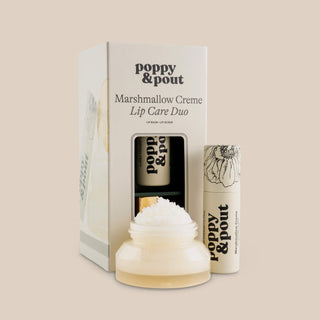 Lip Care Duo Set - Marshmallow Creme - Shop Hidden Treasure Boutique