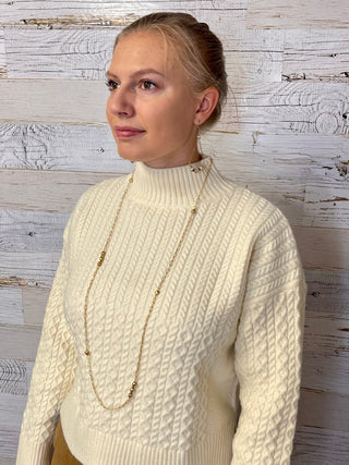 Liss Turtleneck Sweater - Shop Hidden Treasure Boutique
