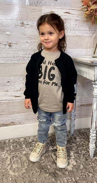 Little Black Cardigan - Shop Hidden Treasure Boutique