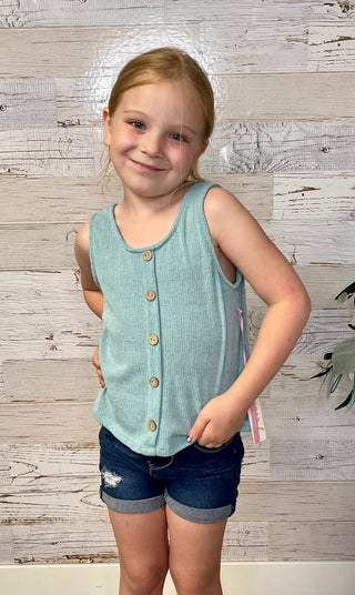 Little Girls Cuff Shorts - Shop Hidden Treasure Boutique